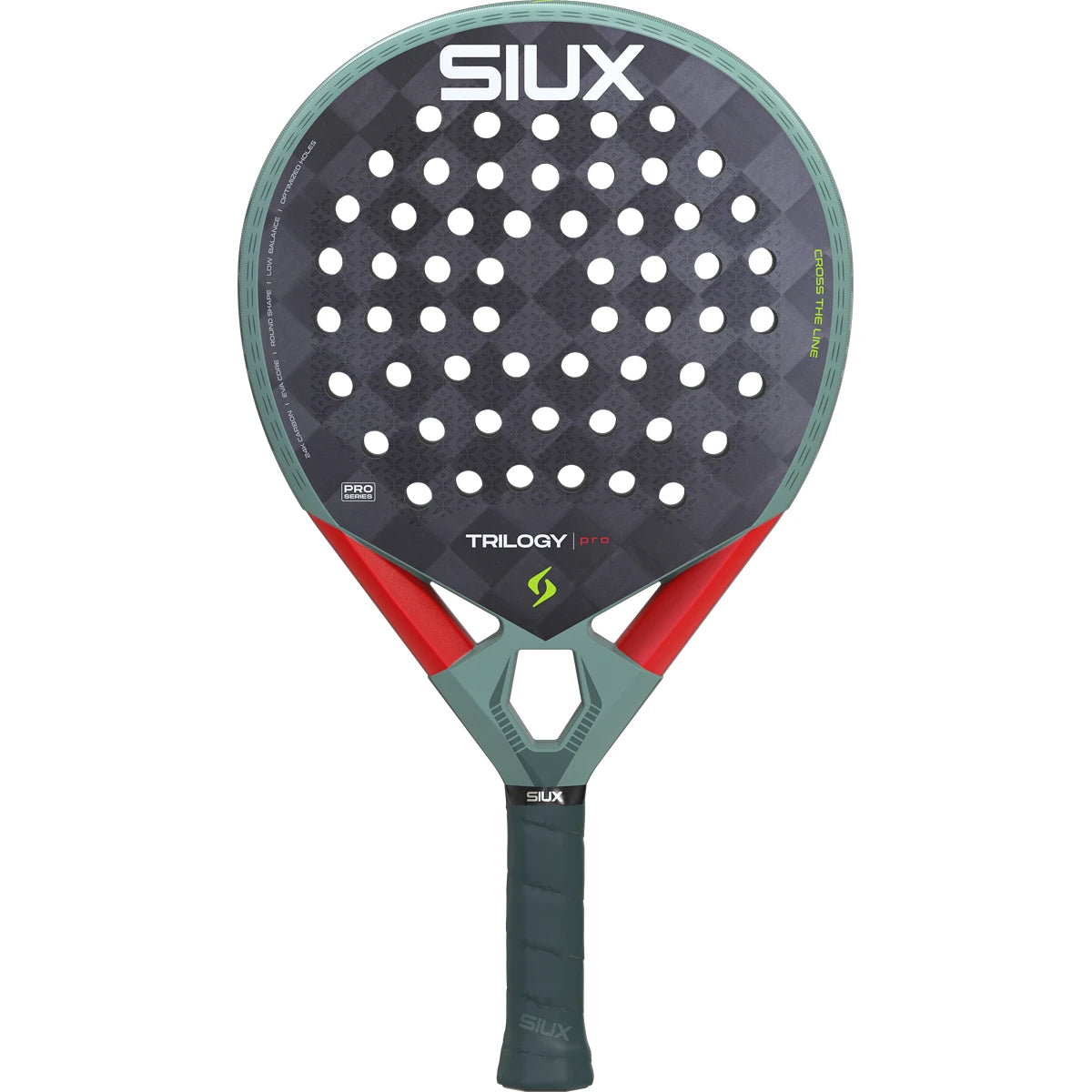 Raquette Test de Padel Siux Trilogy Pro 2026 Ash Green