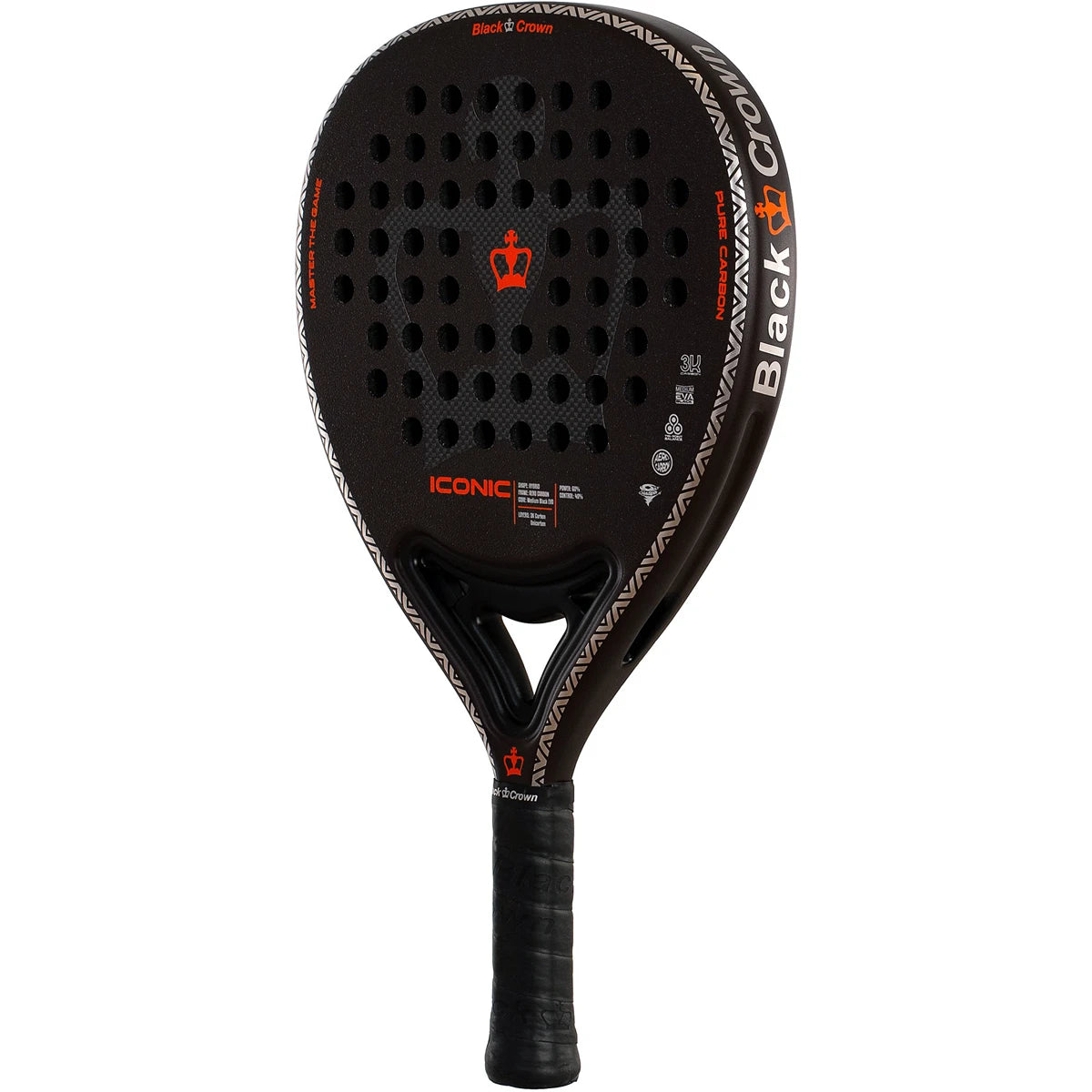 Raquette de Padel Black Crown Iconic