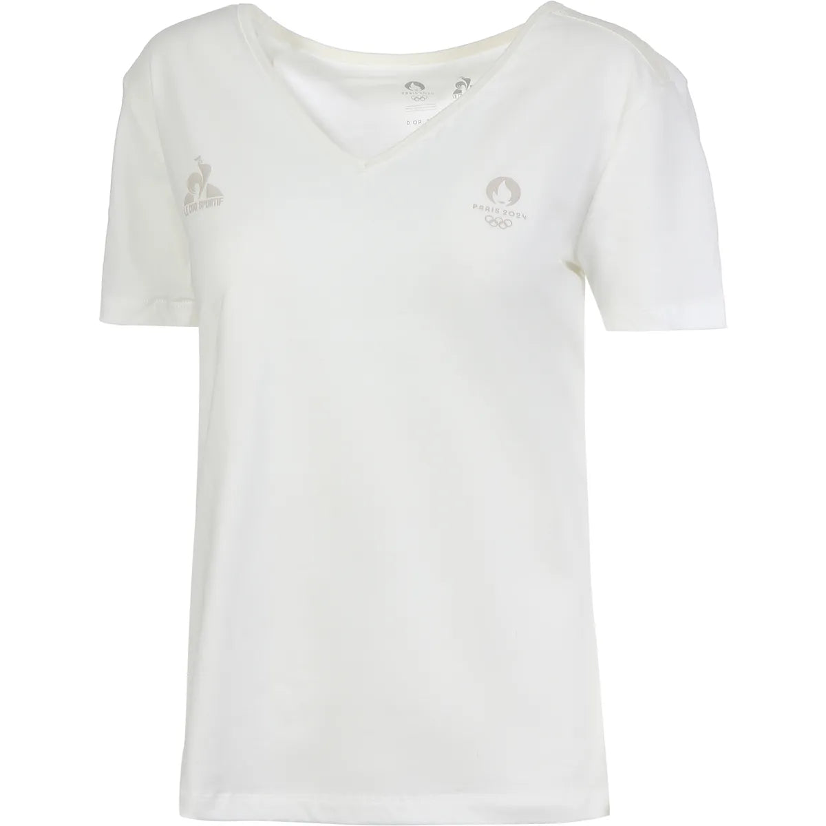 T-Shirt Le Coq Sportif Col V Paris 2024 Essentiel