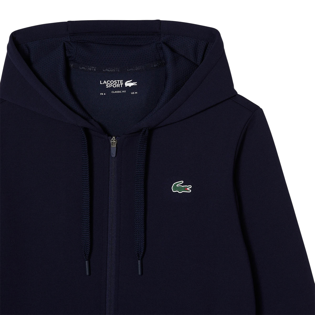 Sweat Lacoste A Capuche Fz Core Perrformance
