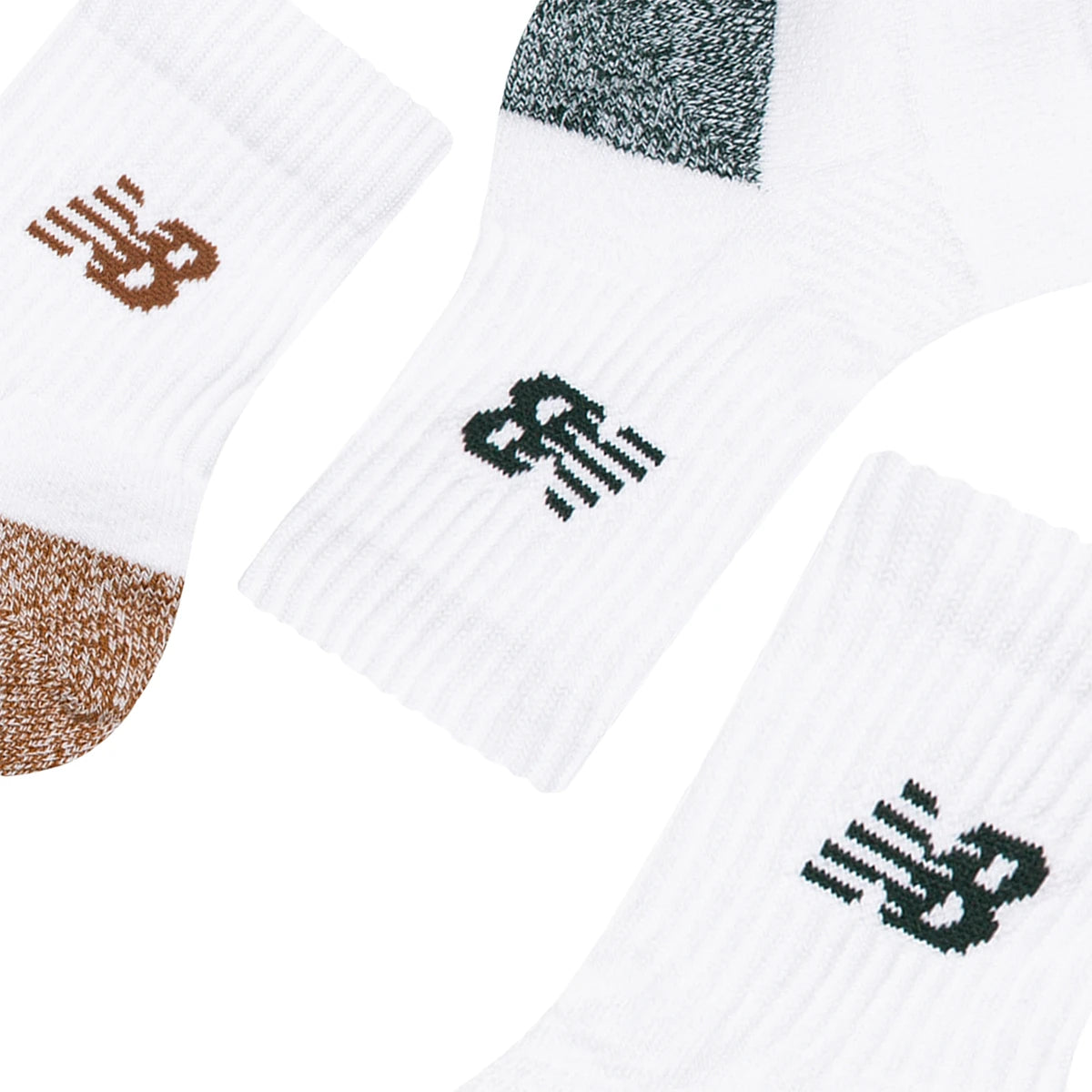 3 Paires de Chaussettes New Balance Active Crew (Ankle)