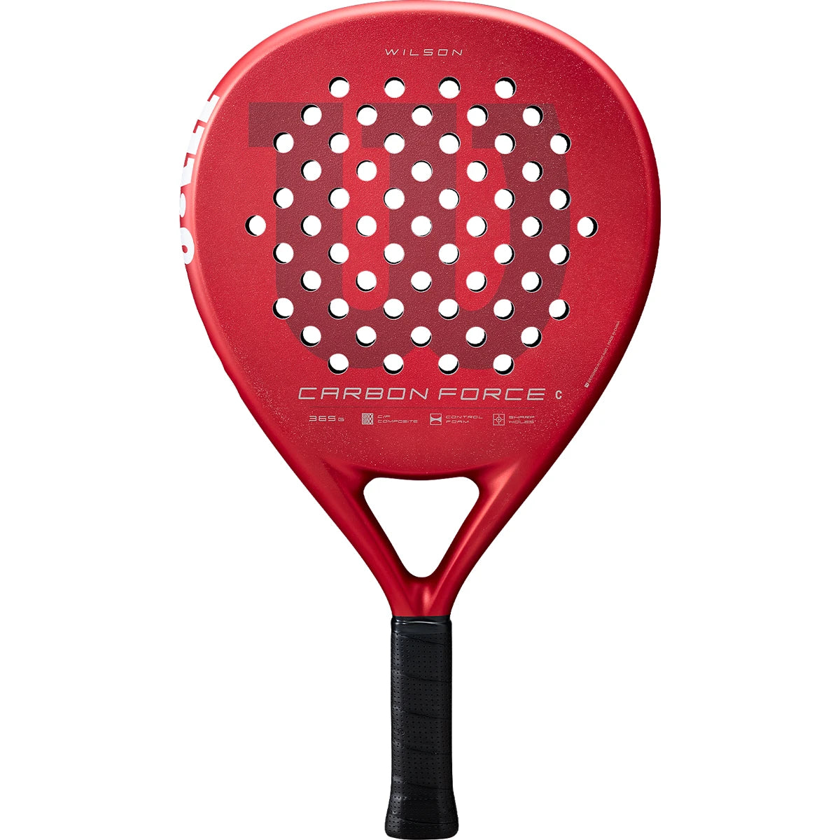 Raquette de Padel Wilson Carbon Force Red