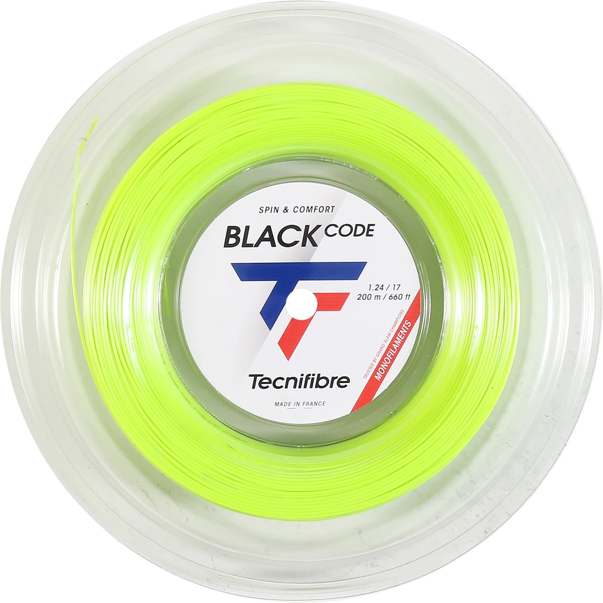 Bobine Tecnifibre Black Code Lime (200 Mètres)