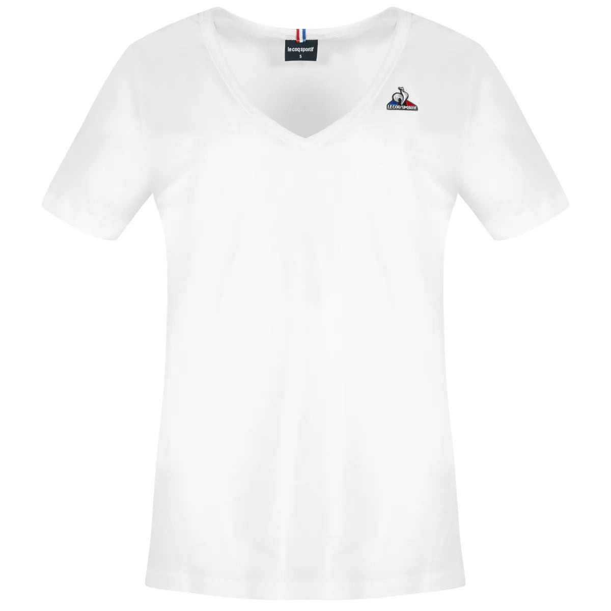T-Shirt Le Coq Sportif Femme Col V