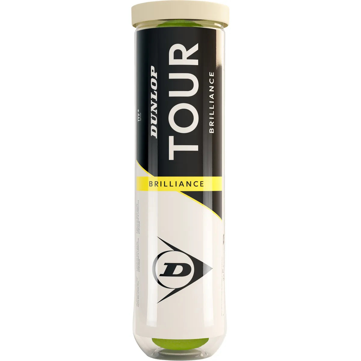 Tube de 4 Balles Dunlop Tour Brillance