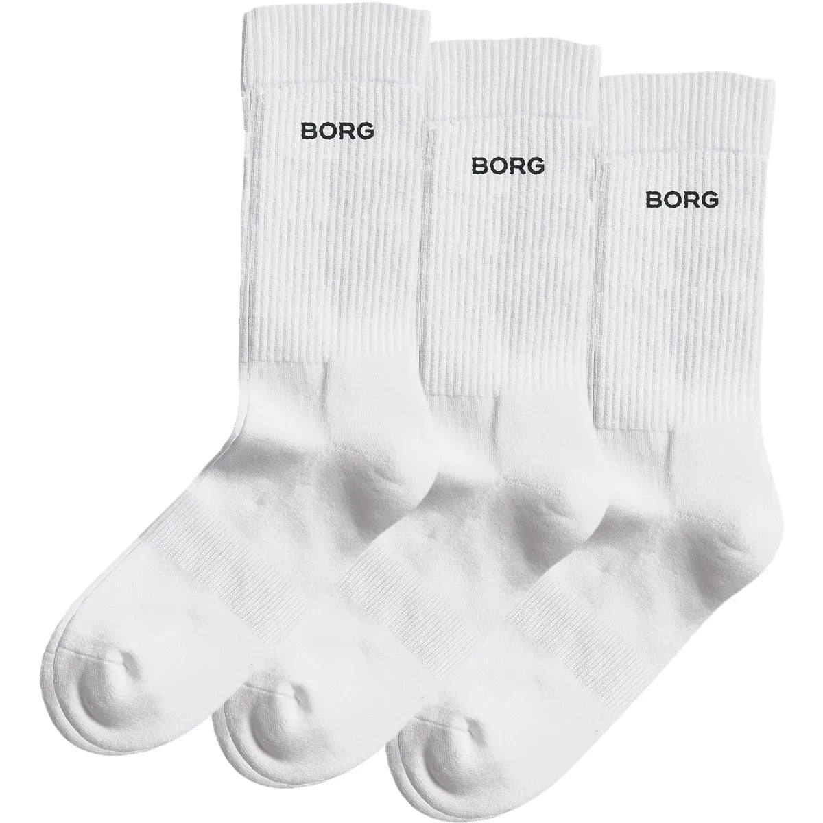 3 Paires de Chaussettes Bjorn Borg Essential Logo Side (Mid)