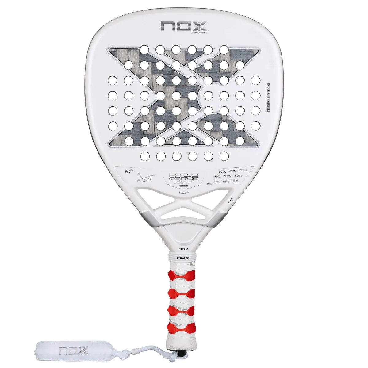Raquette Test de Padel Nox AT10 Genius Attack 12K Alum Xtreme by Agustin Tapia