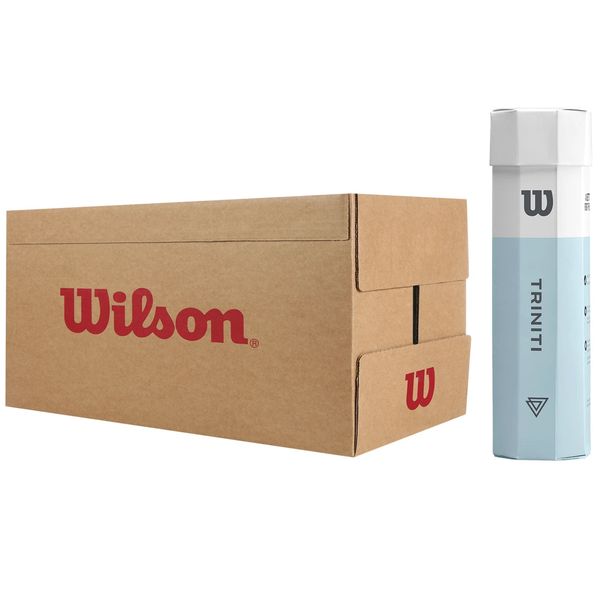 Carton de 18 Tubes de 4 Balles Wilson Triniti