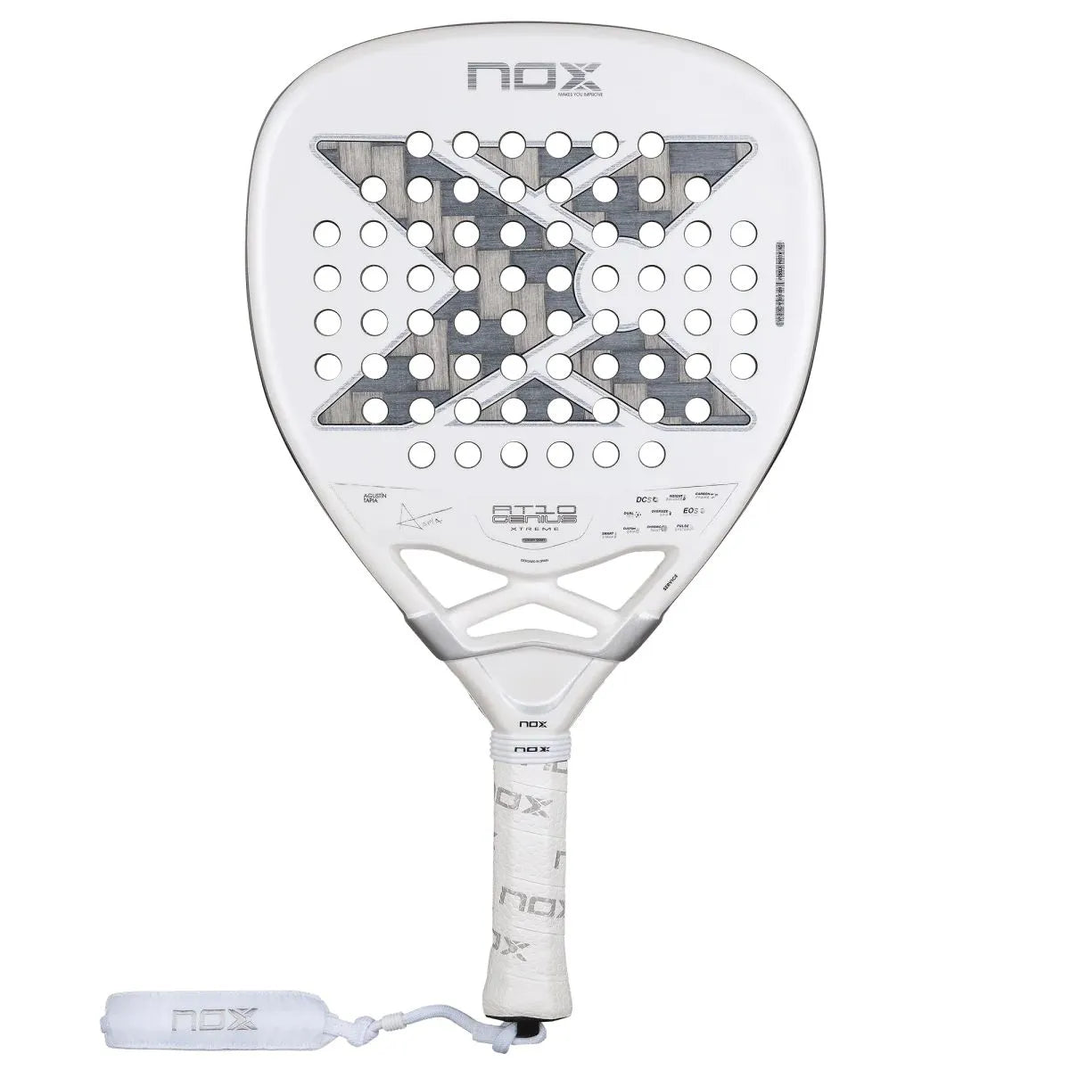 Raquette Test de Padel Nox AT10 Genius Attack 12K Alum Xtreme by Agustin Tapia
