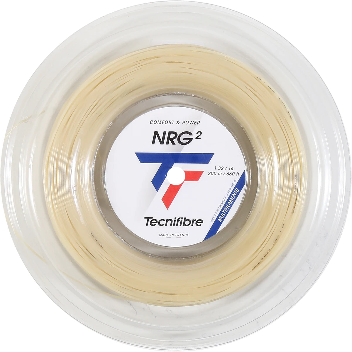Bobine Tecnifibre Bobine Nrg 2 (200 Mètres)