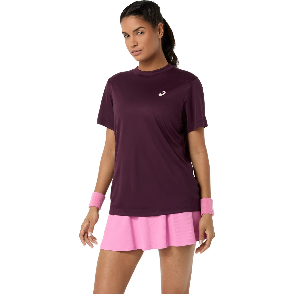 T-Shirt Asics Femme Court Ss