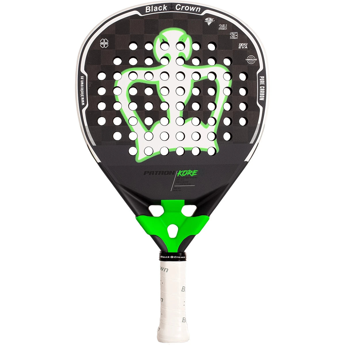 Raquette de Padel Test Black Crown Patron Kore
