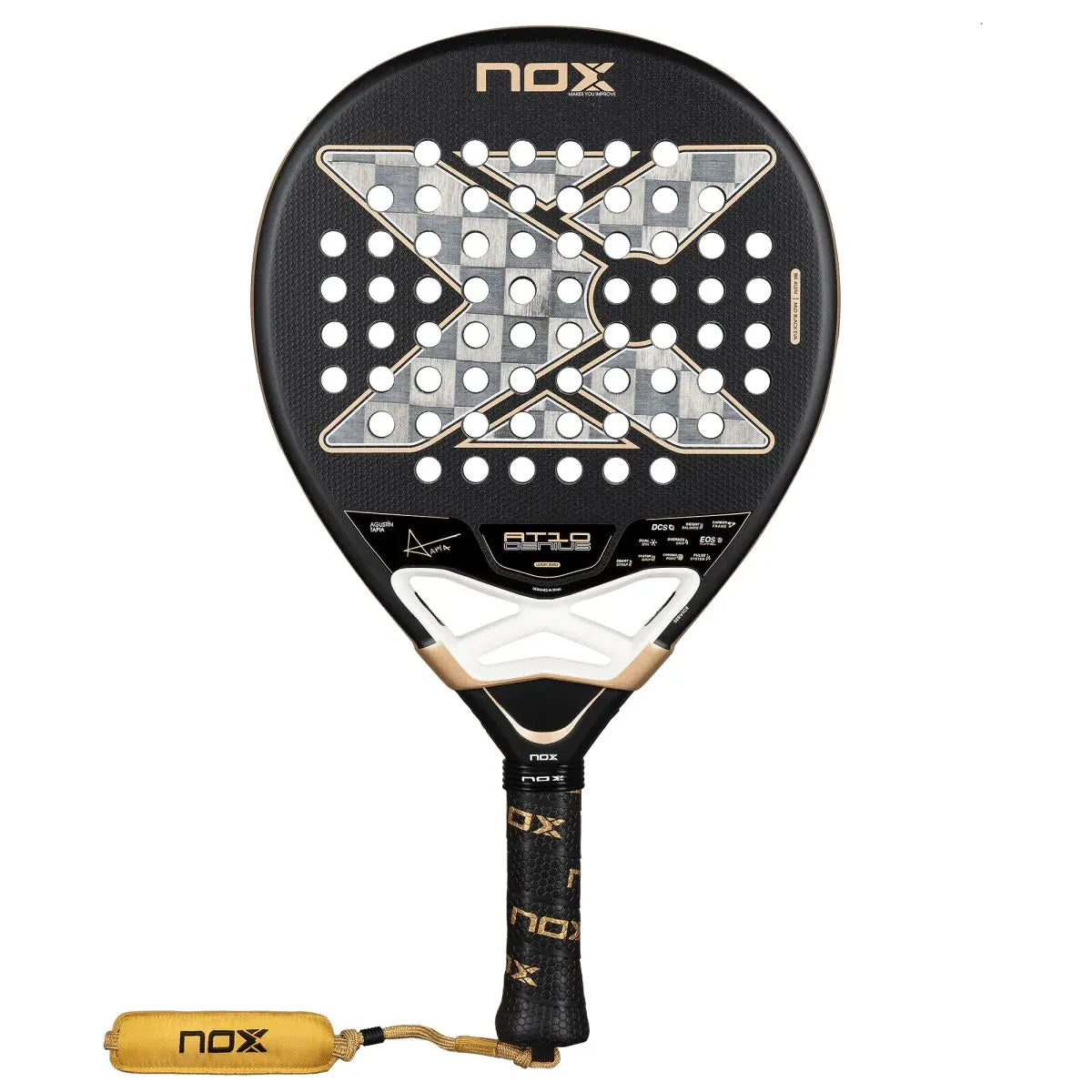 Raquette Test de Padel Nox AT10 Genius 18K Alum By Agustin Tapia