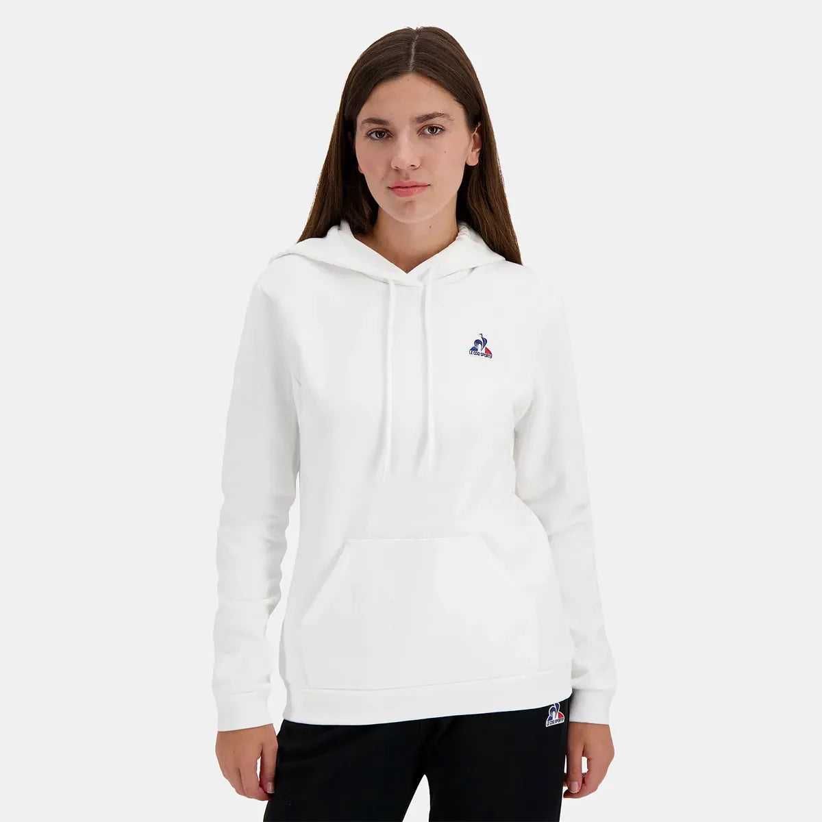 Sweat Le Coq Sportif Femme Essentiel A Capuche