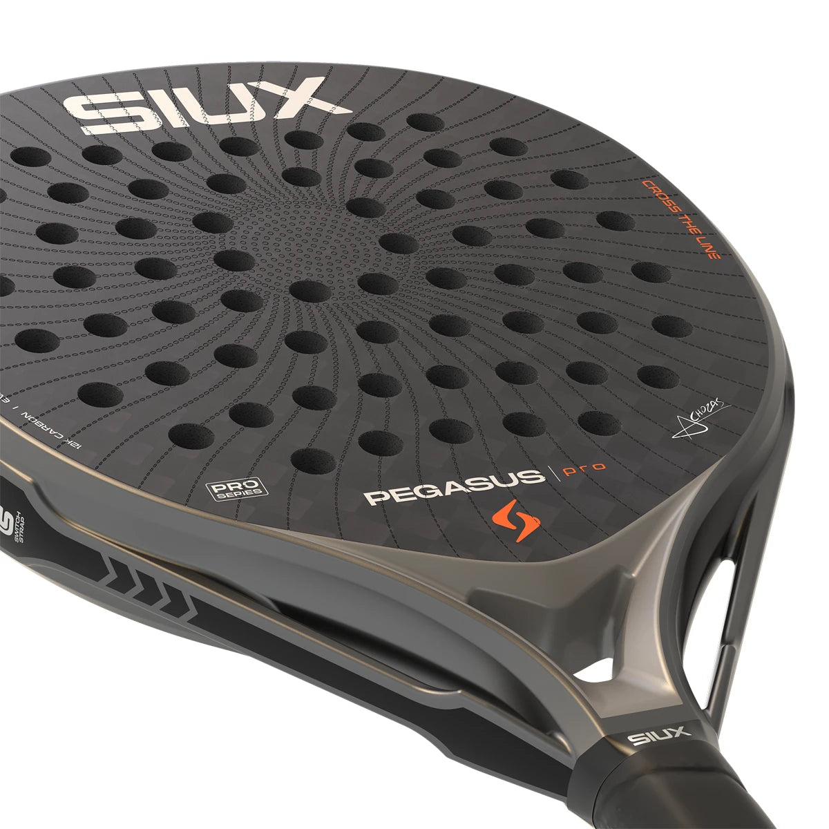 Raquette Test de Padel Siux Pegasus Pro 2026 Storm Grey
