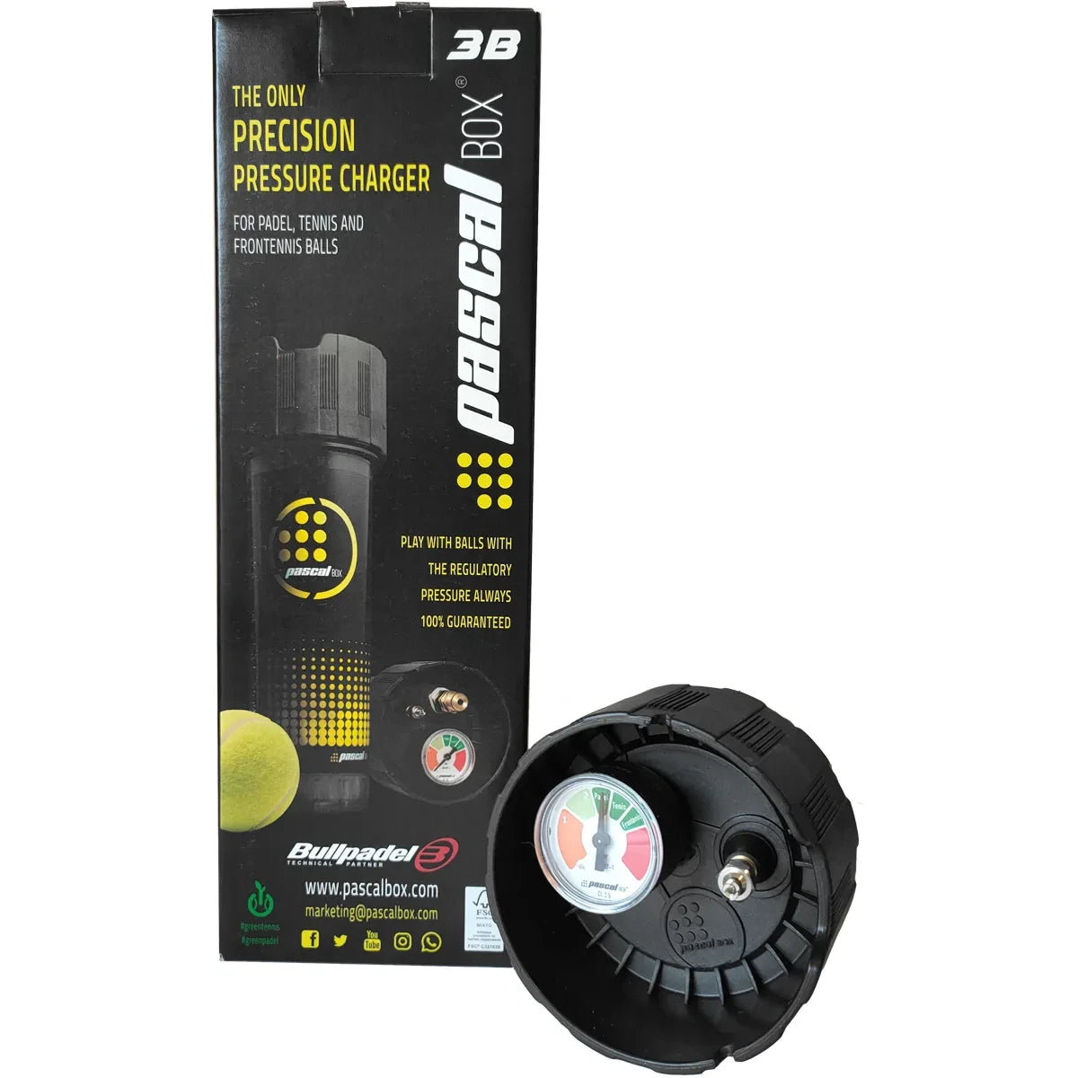Accessoires de Pressurisation Bullpadel Pascal Box 3B