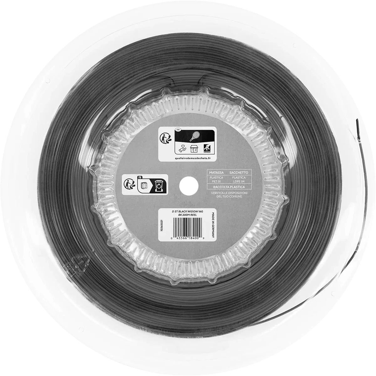 Bobine Dunlop Black Widow (200 Mètres)