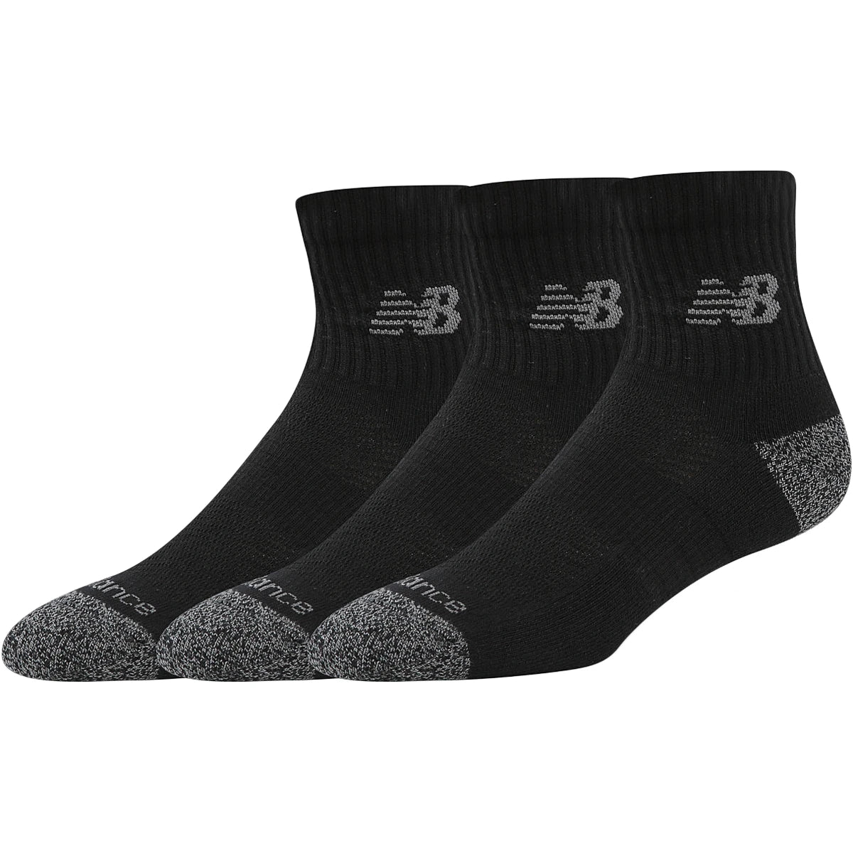 3 Paires de Chaussettes New Balance Active Crew (Ankle)
