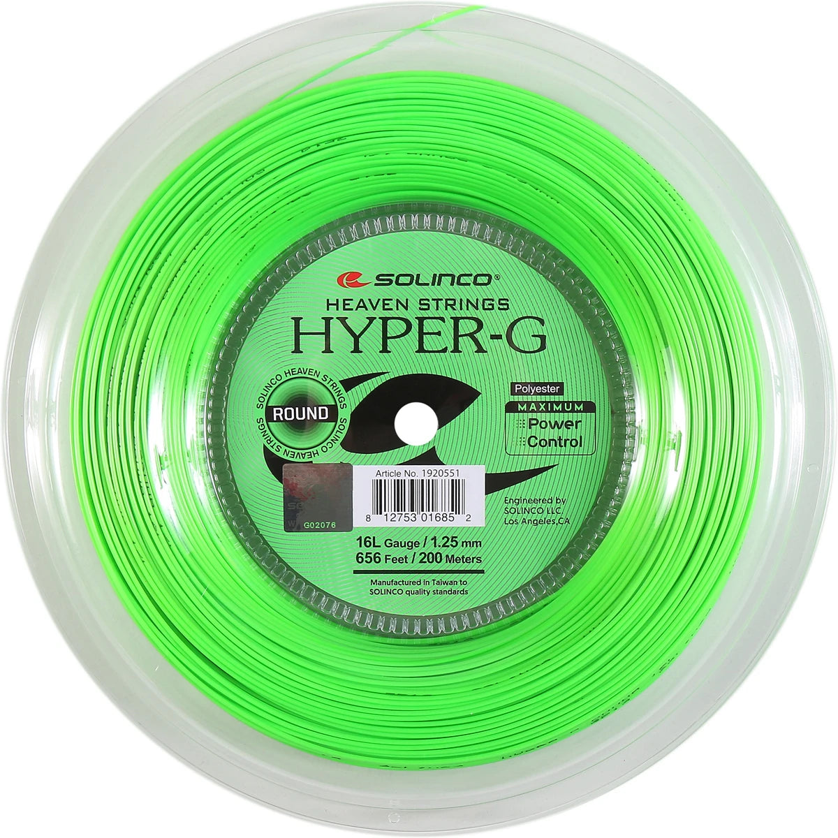 Bobine Solinco Hyper-G Round (200 Mètres)
