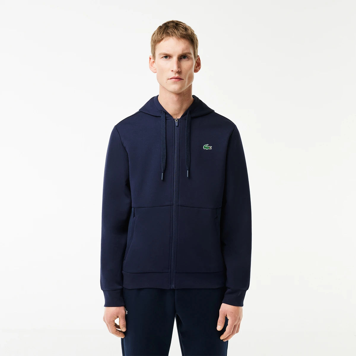 Sweat Lacoste A Capuche Fz Core Perrformance