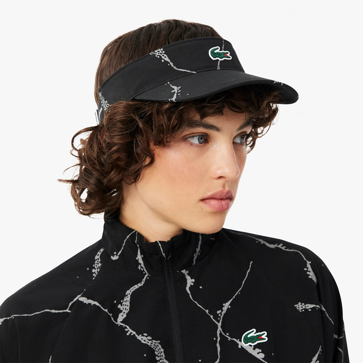 Visiere Lacoste Femme Athlète Asie