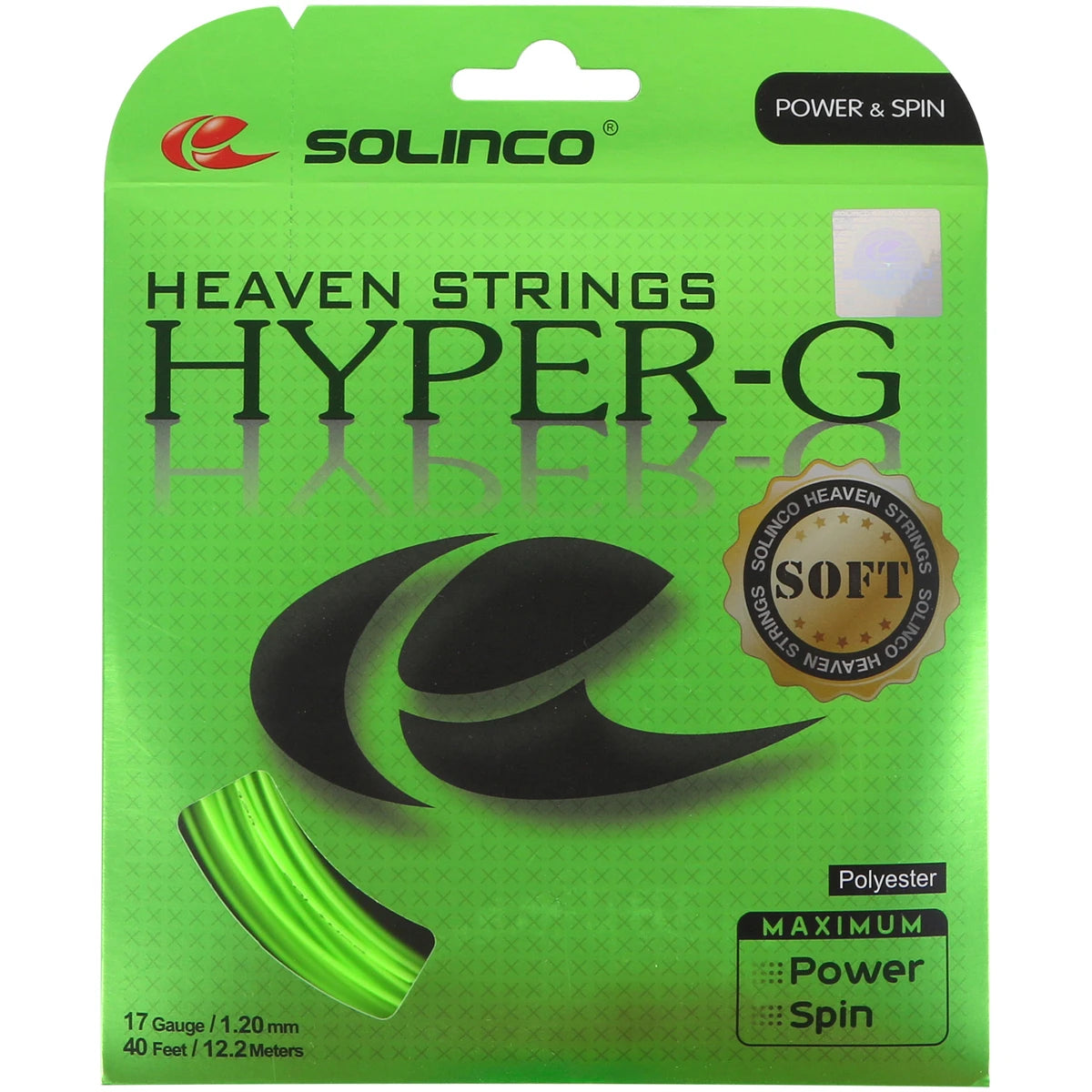 Cordage Solinco Hyper-G Soft (12 Mètres)