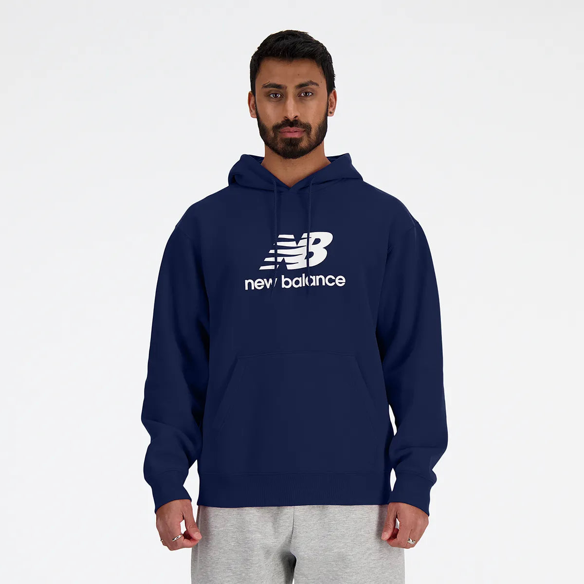 Sweat New Balance Essential Logo A Capuche