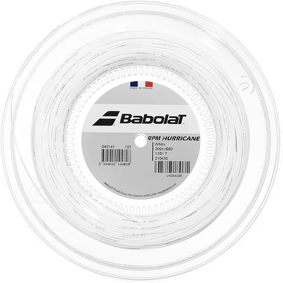 Bobine Babolat Rpm Hurricane (200 Mètres) (Ex Pro Hurricane Tour)
