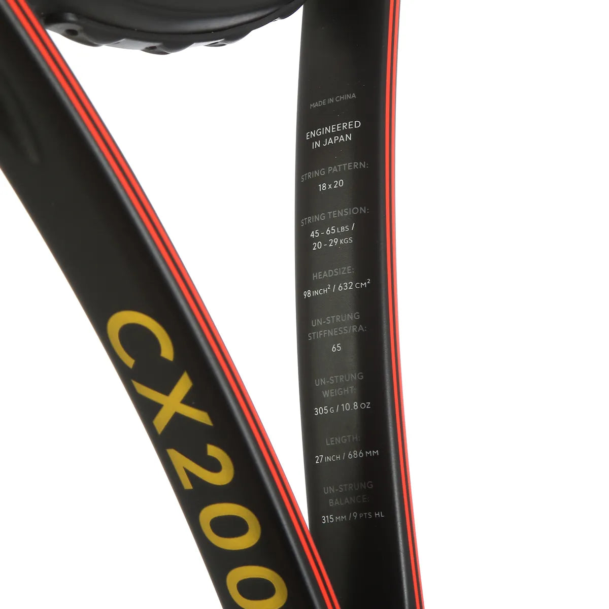Raquette Dunlop Cx 200 18*20 Limited Edition (305 Gr)