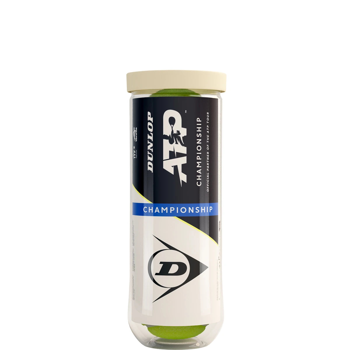 Tube de 3 Balles Dunlop Atp Championship