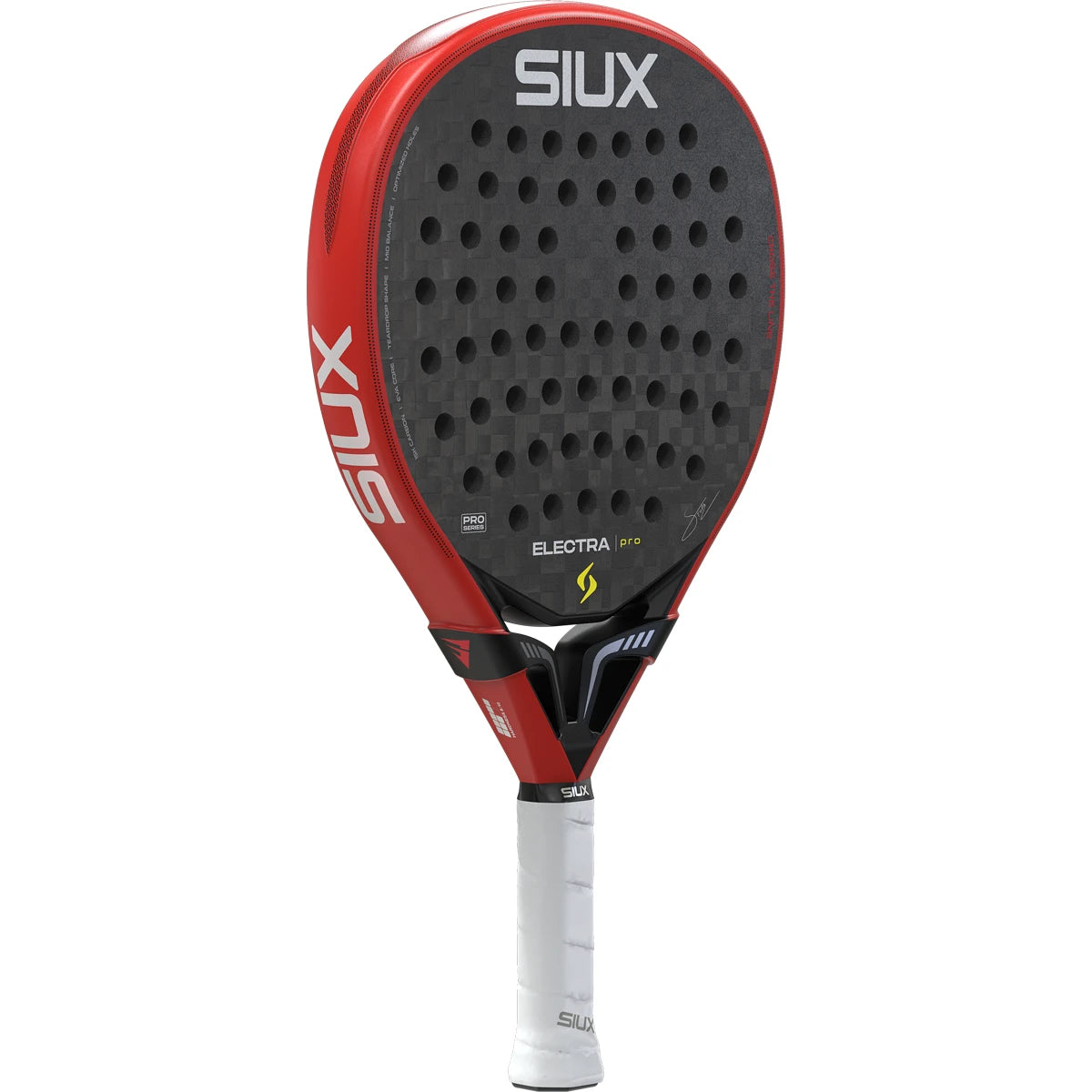 Raquette Test de Padel Siux Electra Pro 2026 Fire Red