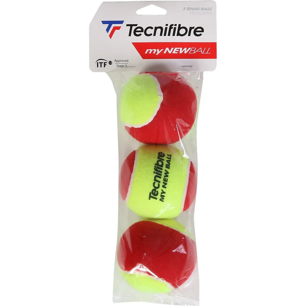 Sachet de 3 Balles Tecnifibre My New Ball