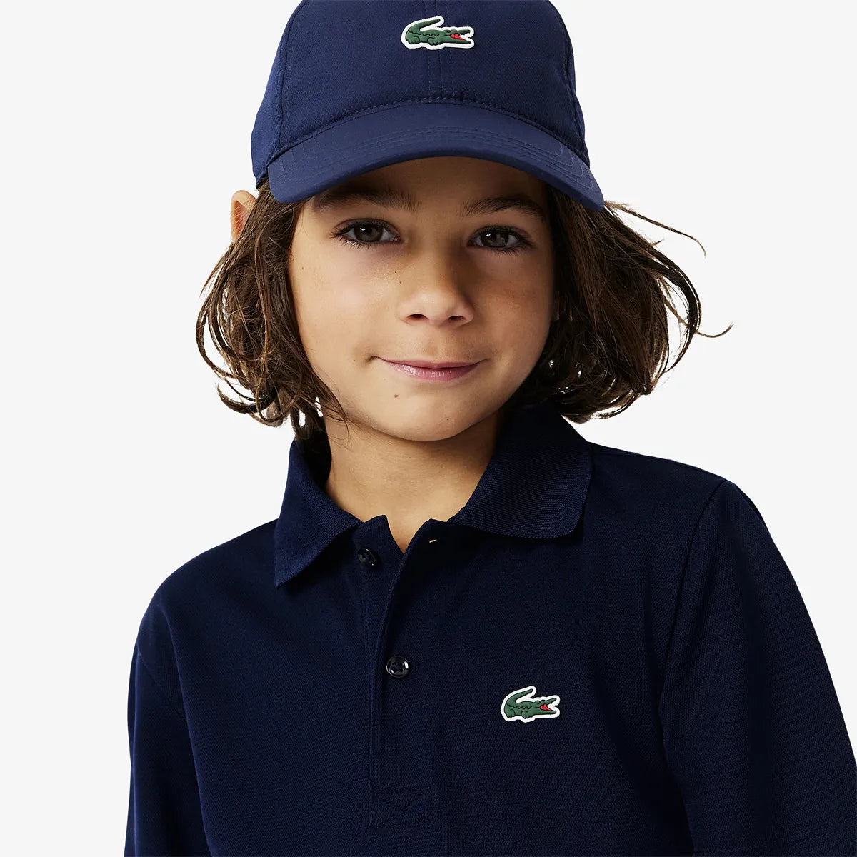 Polo Lacoste Junior Logo