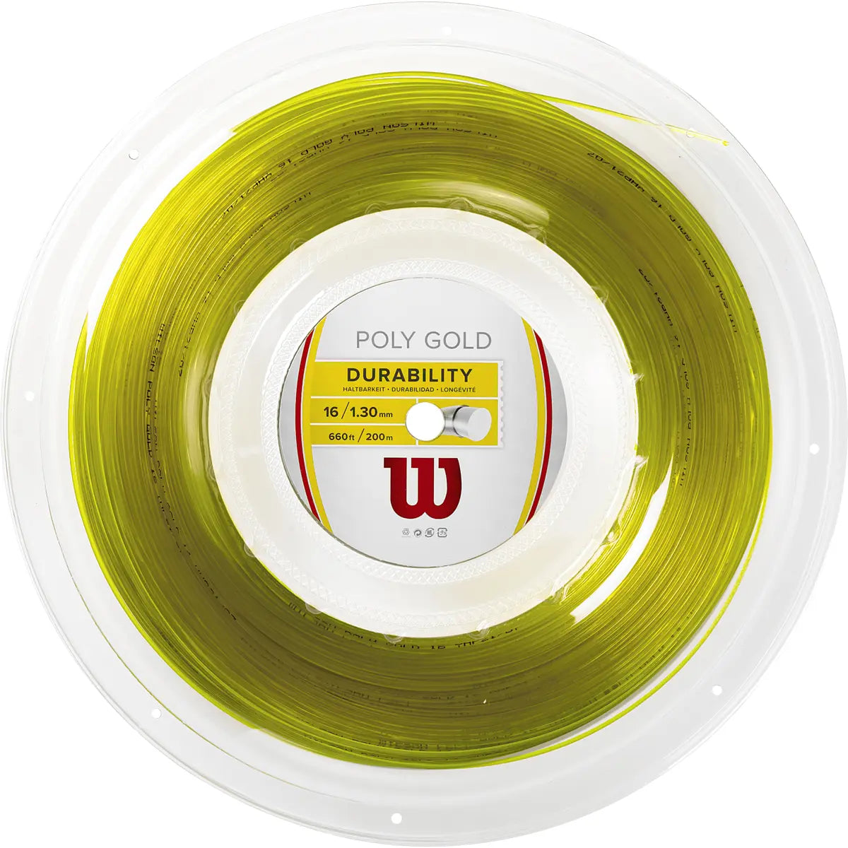 Bobine Wilson Poly Gold (200 Mètres)