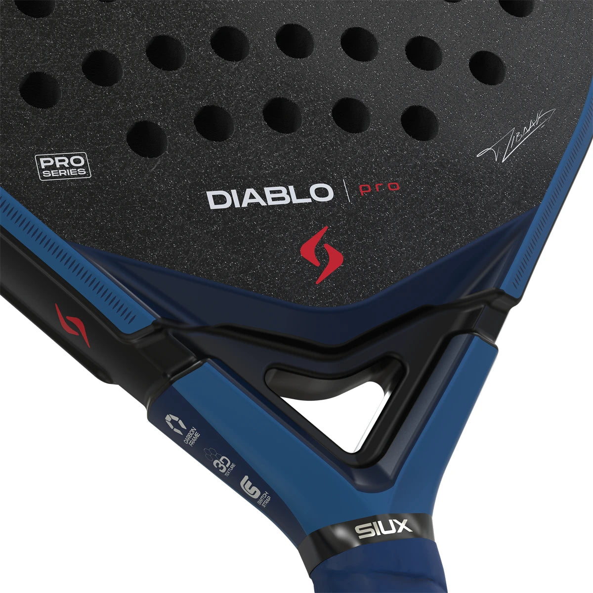 Raquette Test de Padel Siux Diablo Pro 2026 Royal Blue