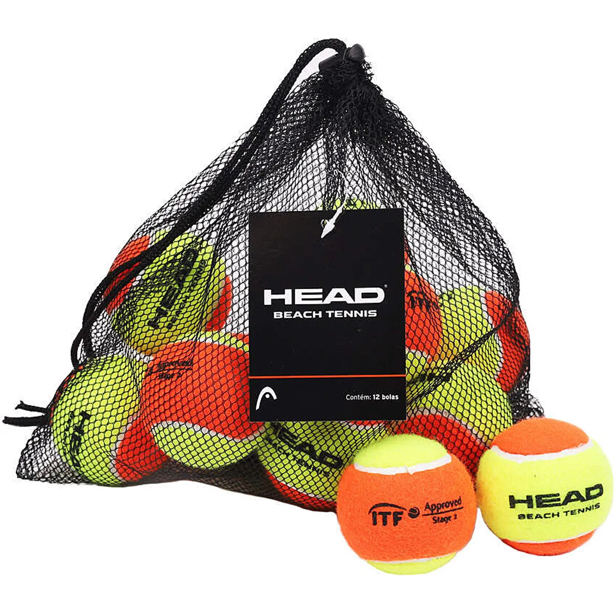 Sac de 12 Balles Head Beach Tennis