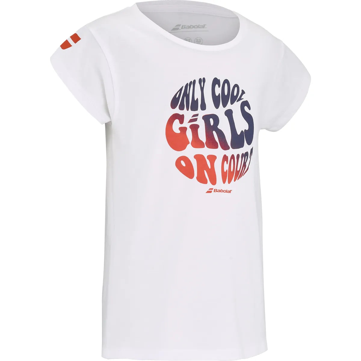 T-Shirt Babolat Junior Fille Exercise Coton