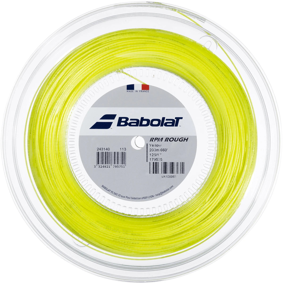 Bobine Babolat Rpm Rough (200 Mètres)