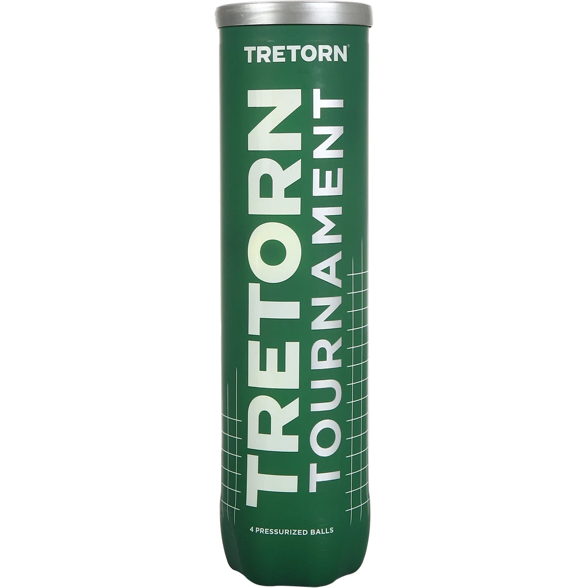 Tube de 4 Balles Tretorn Tournament