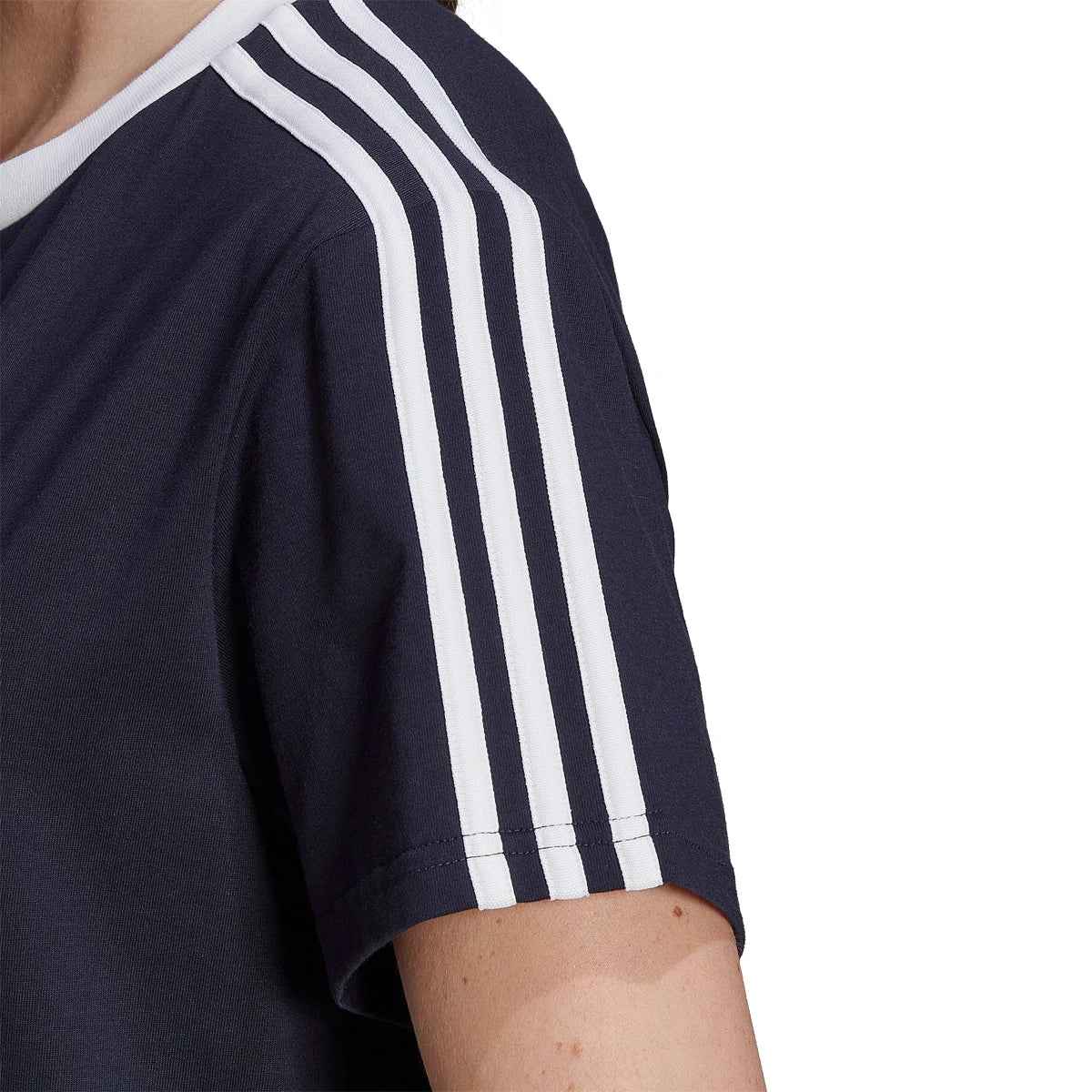 T-Shirt adidas Femme 3 Bandes Regular