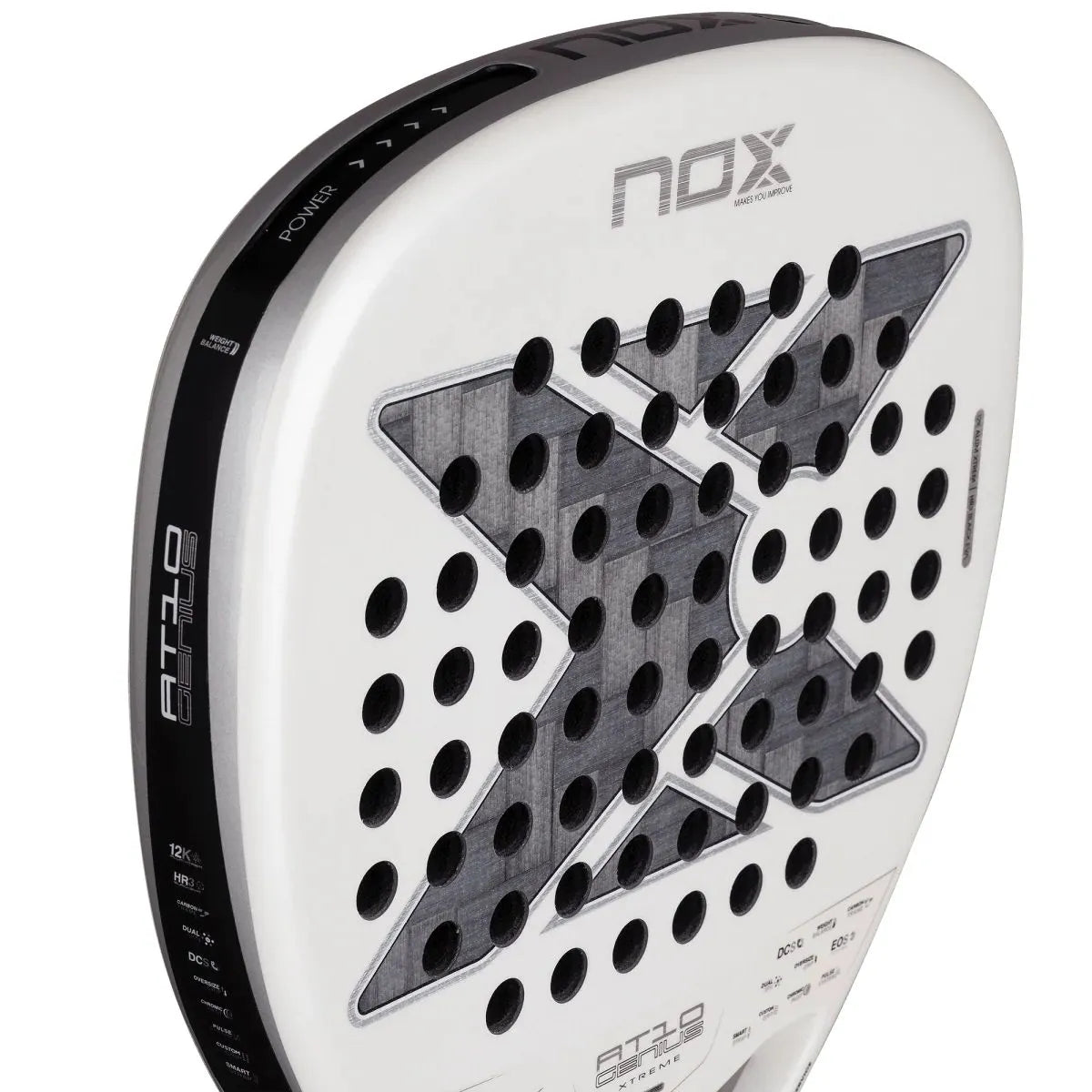 Raquette Test de Padel Nox AT10 Genius Attack 12K Alum Xtreme by Agustin Tapia