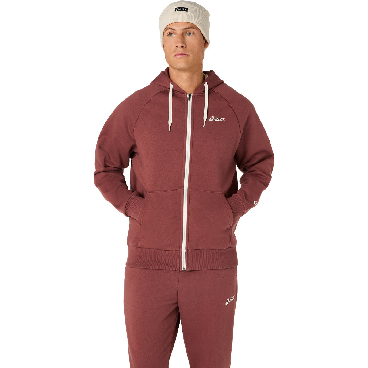 Sweat Asics A Capuche Fleece Full Zip