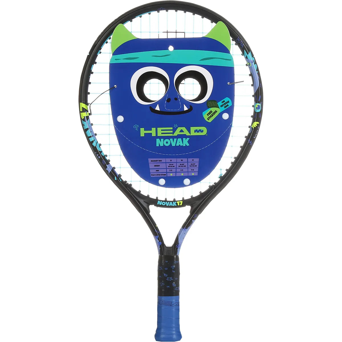 Raquette Head Junior Novak 17