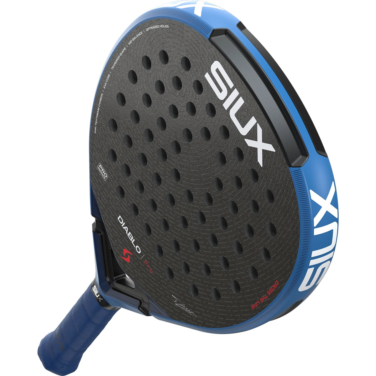 Raquette Test de Padel Siux Diablo Pro 2026 Royal Blue