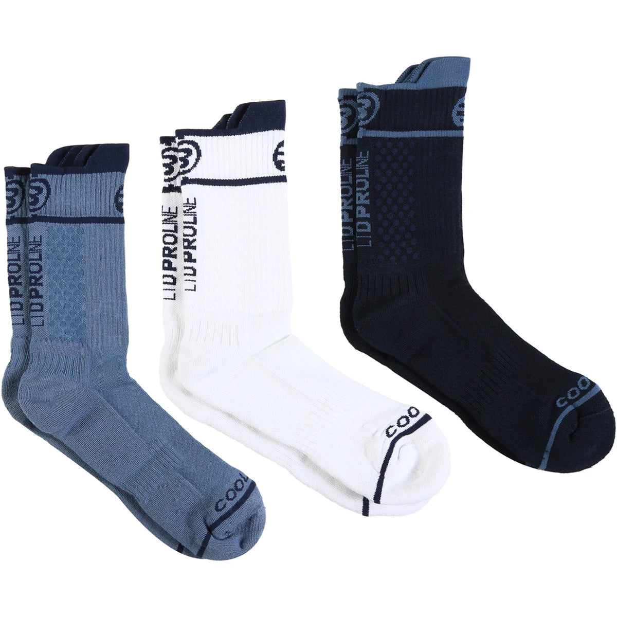 3 Paires de Chaussettes Bullpadel Proline Bp26Pr (Mid)