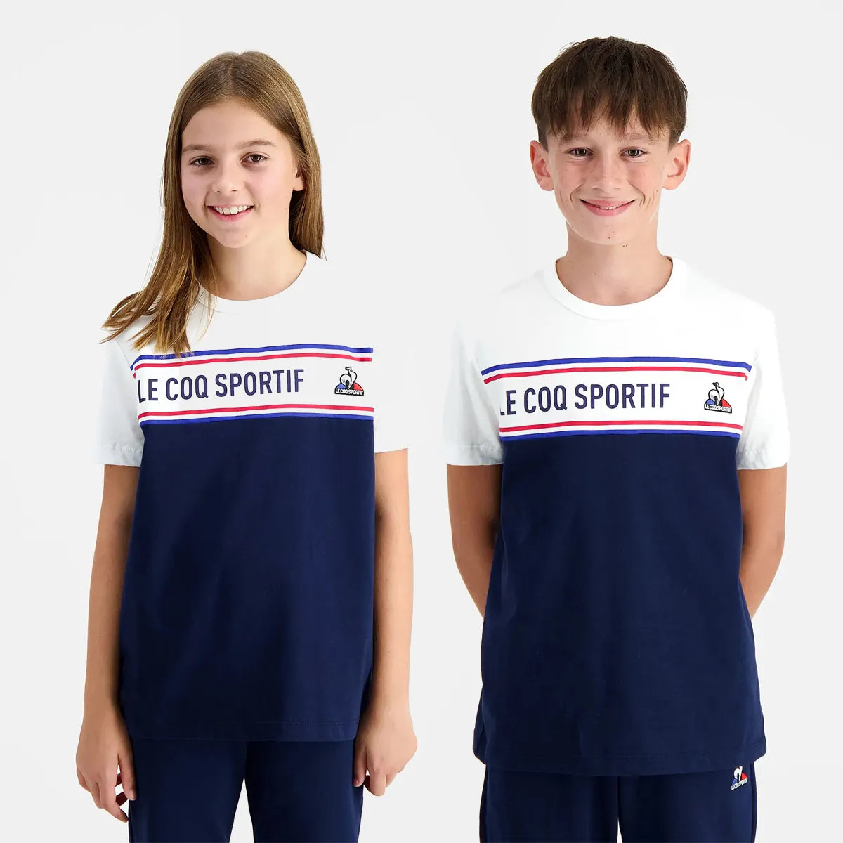 T-Shirt Le Coq Sportif Junior Tricolore
