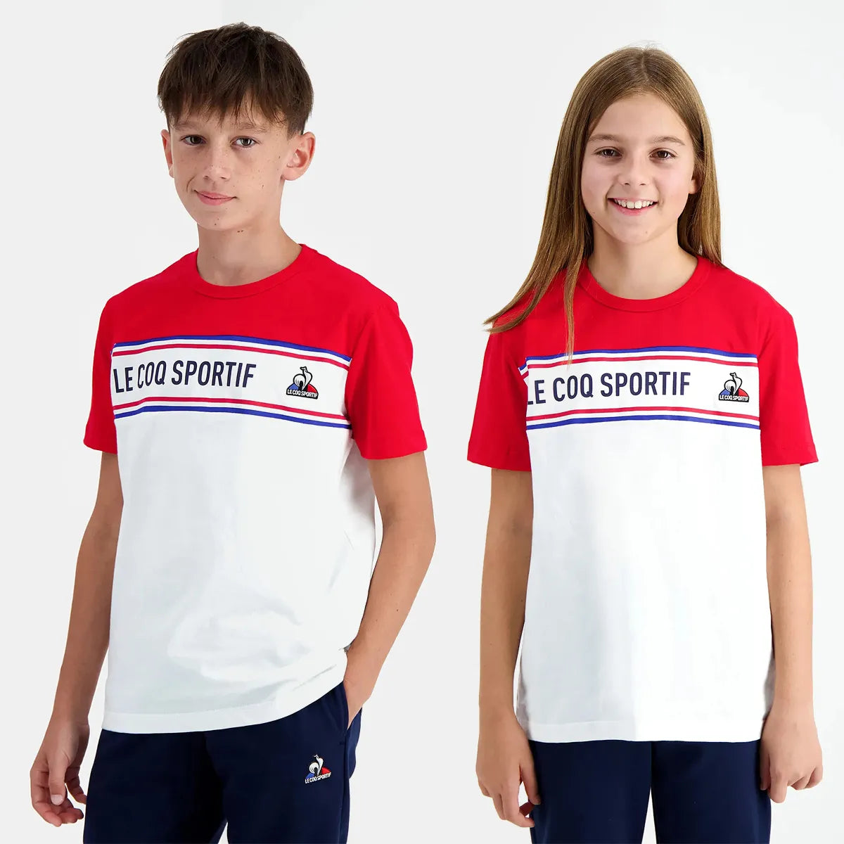 T-Shirt Le Coq Sportif Junior Tricolore