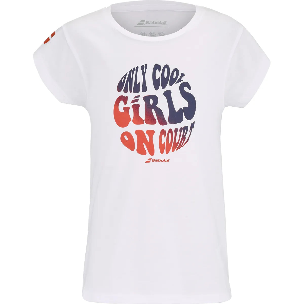 T-Shirt Babolat Junior Fille Exercise Coton