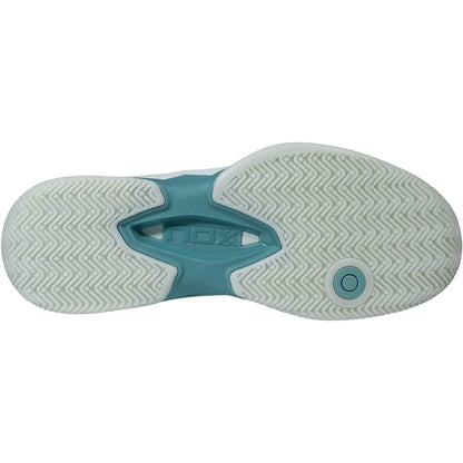 Chaussures Nox Padel Femme At10 Lux Morning Mist/Turquoise