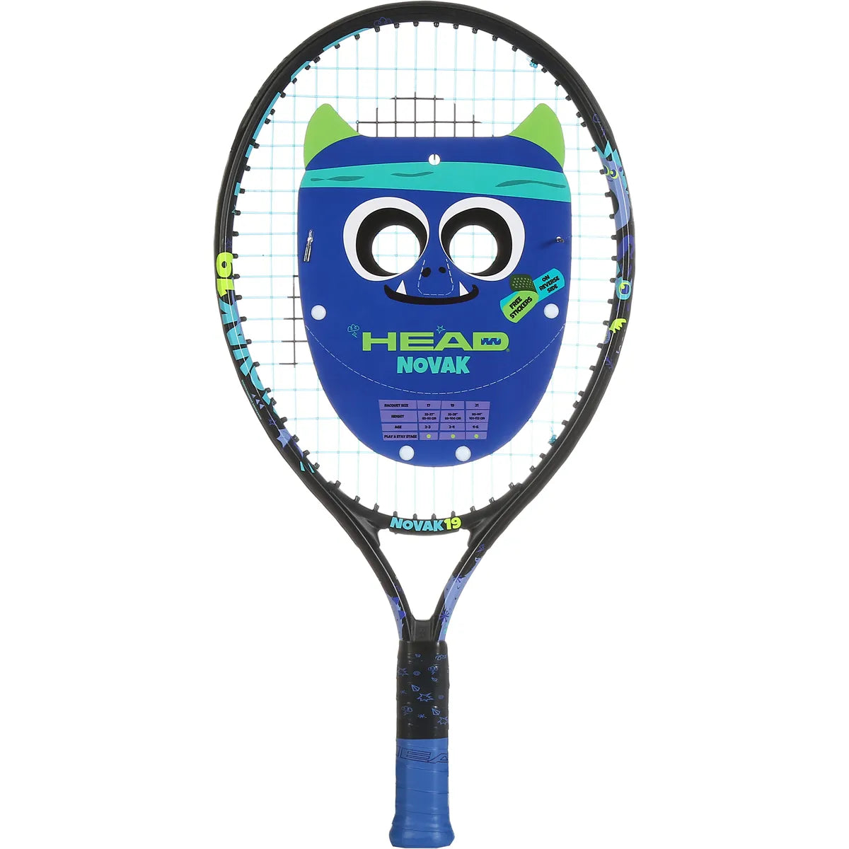 Raquette Head Junior Novak 19